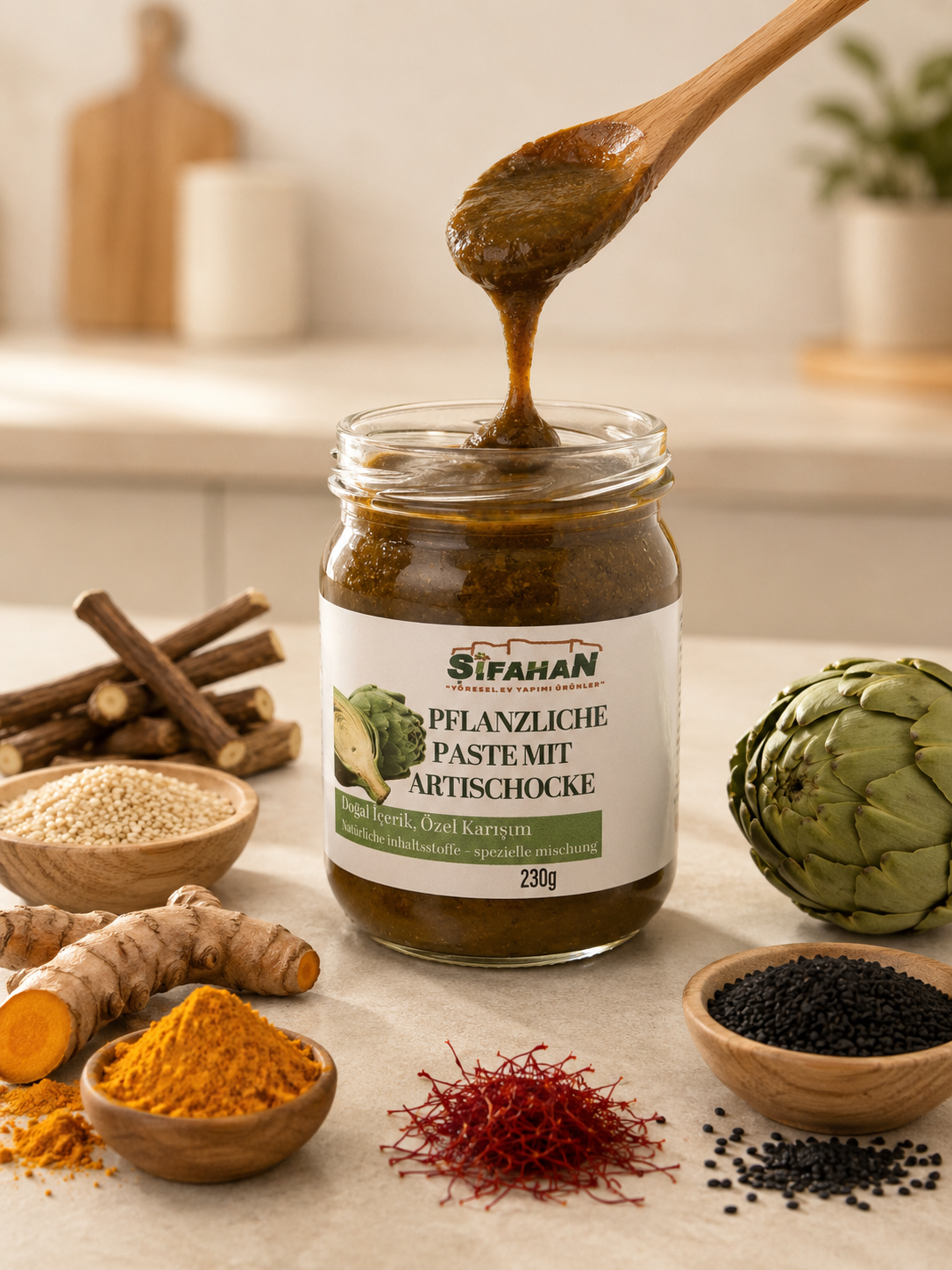 Enginarlı Bitkisel Macun (230g)
