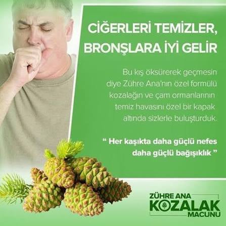 Zühre Ana Servi Kozalak Şurubu 650ml