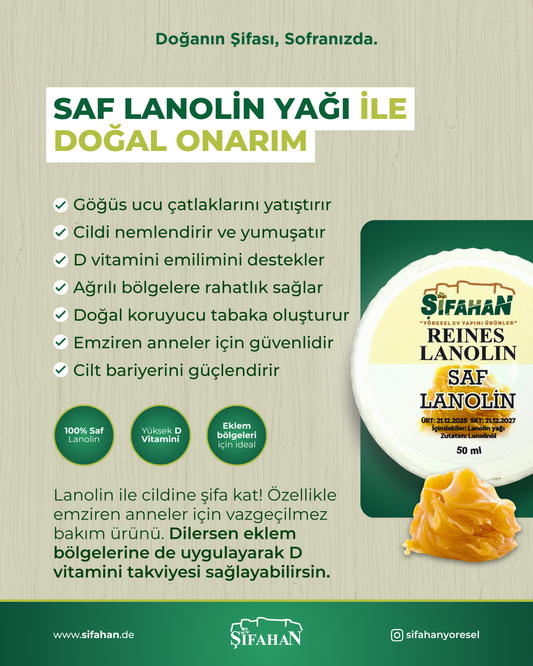 Saf LANOLIN Yagi (50ml)