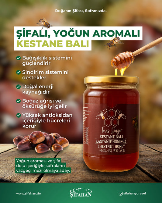 Toros Dağı Kestane Balı 900gr