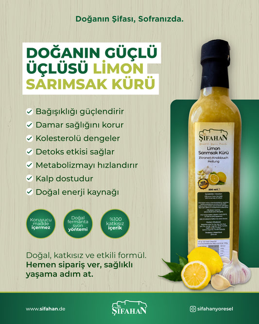 Sarımsak Limon Kürü