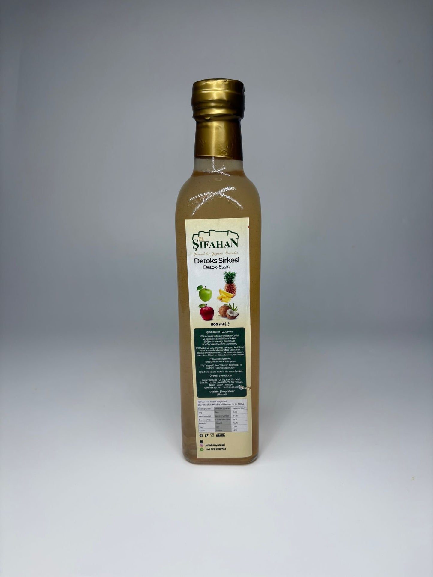 Natürlicher Detox-Essig 500 ml