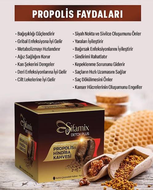 Şifamix D-tox Form Plus Propolis Hindiba Kahvesi 100g