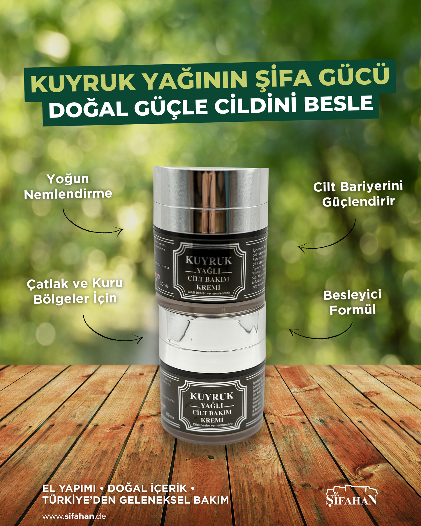 Schwanzöl Hautpflegecreme 50ml