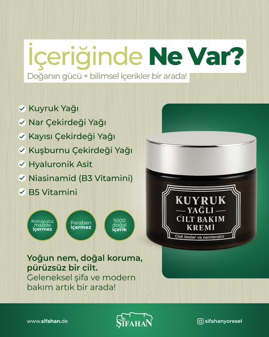 Kuyruk Yağlı Cilt Bakım Kremi 50ml