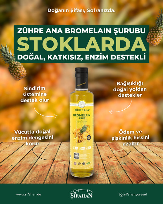 Zühre Ana Bromelain Şurubu 250ml