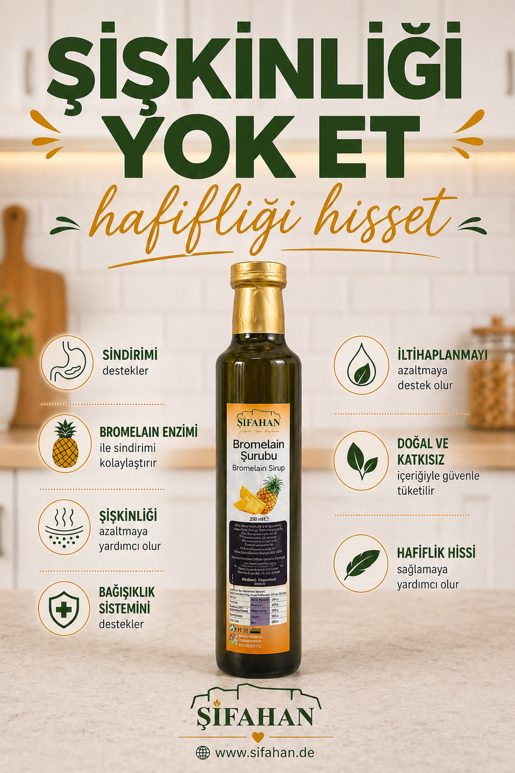Bromelain Şurubu