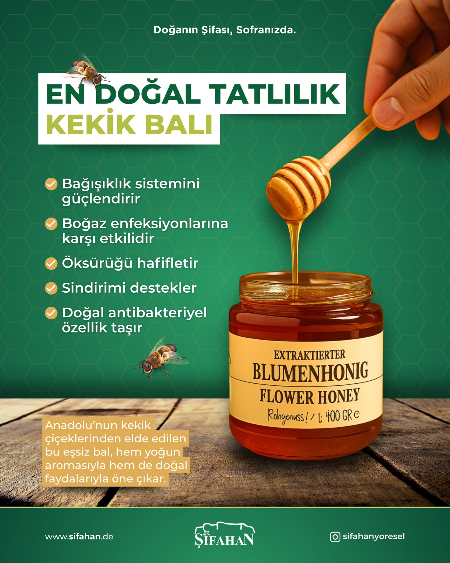 Taurus Mountain Thymianhonig 400gr