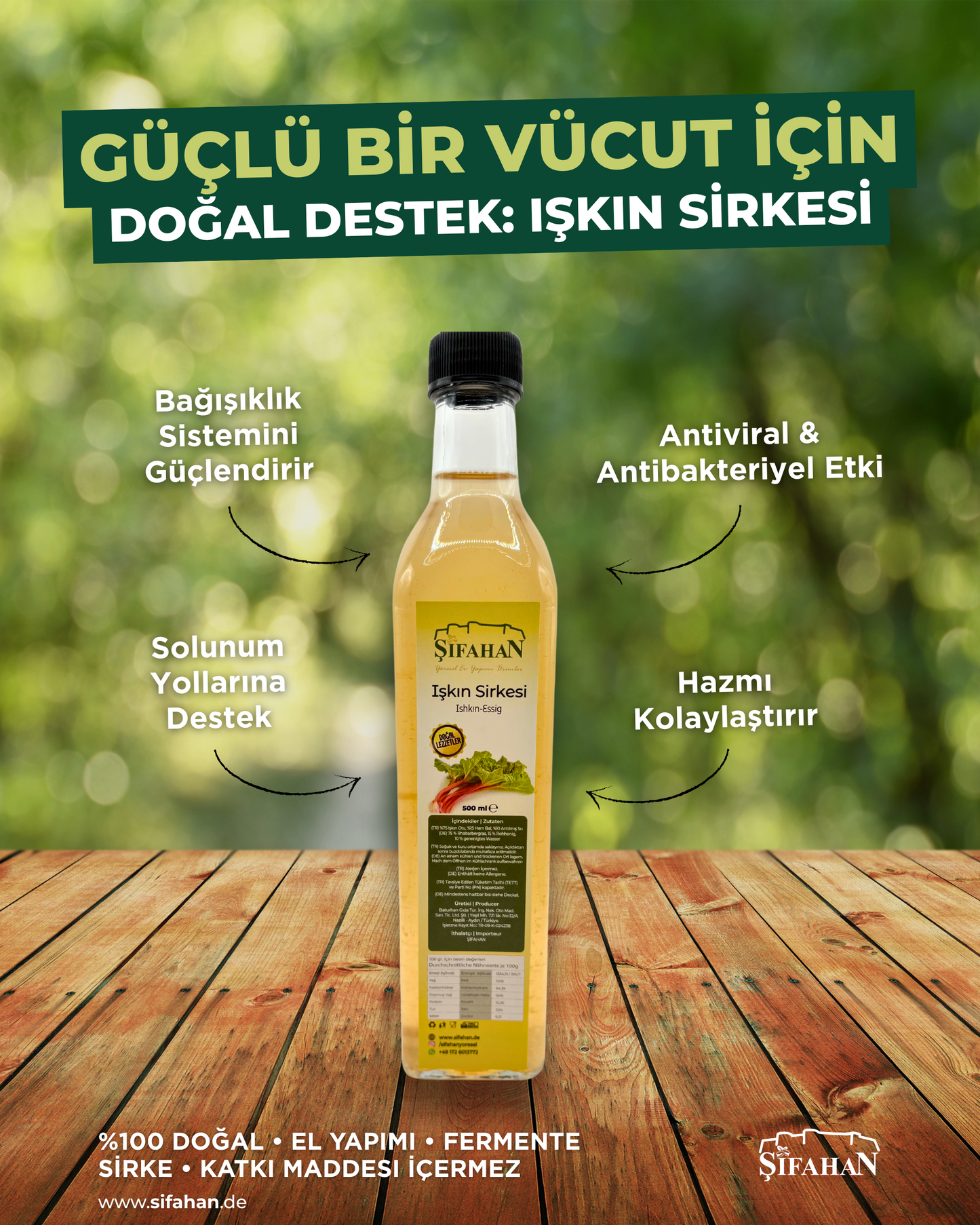 Işkın-Essig 500 ml