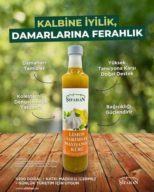 Limon Sarımsak Maydanoz Kürü (Yeni Formül)