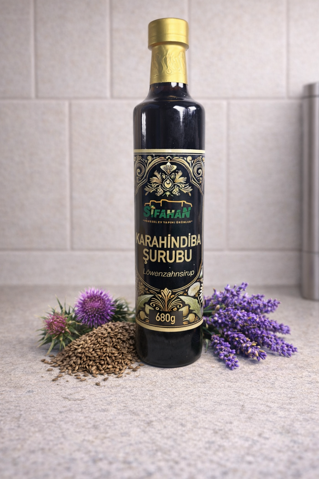 Kara Hindiba Şurubu 680 GR