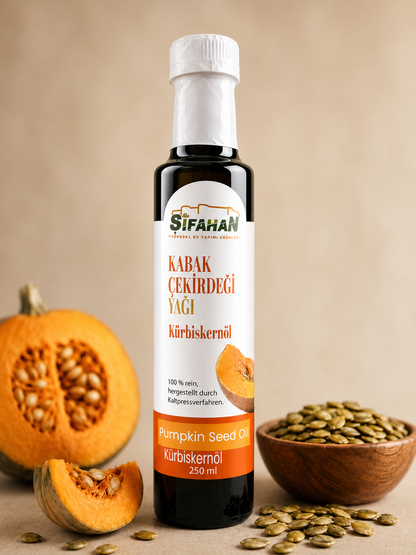 Kabak Çekirdeği Yağı 250 ml Soğuk Sıkım