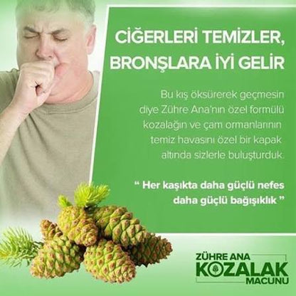 Zühre Ana Servi Kozalak Şurubu 650ml