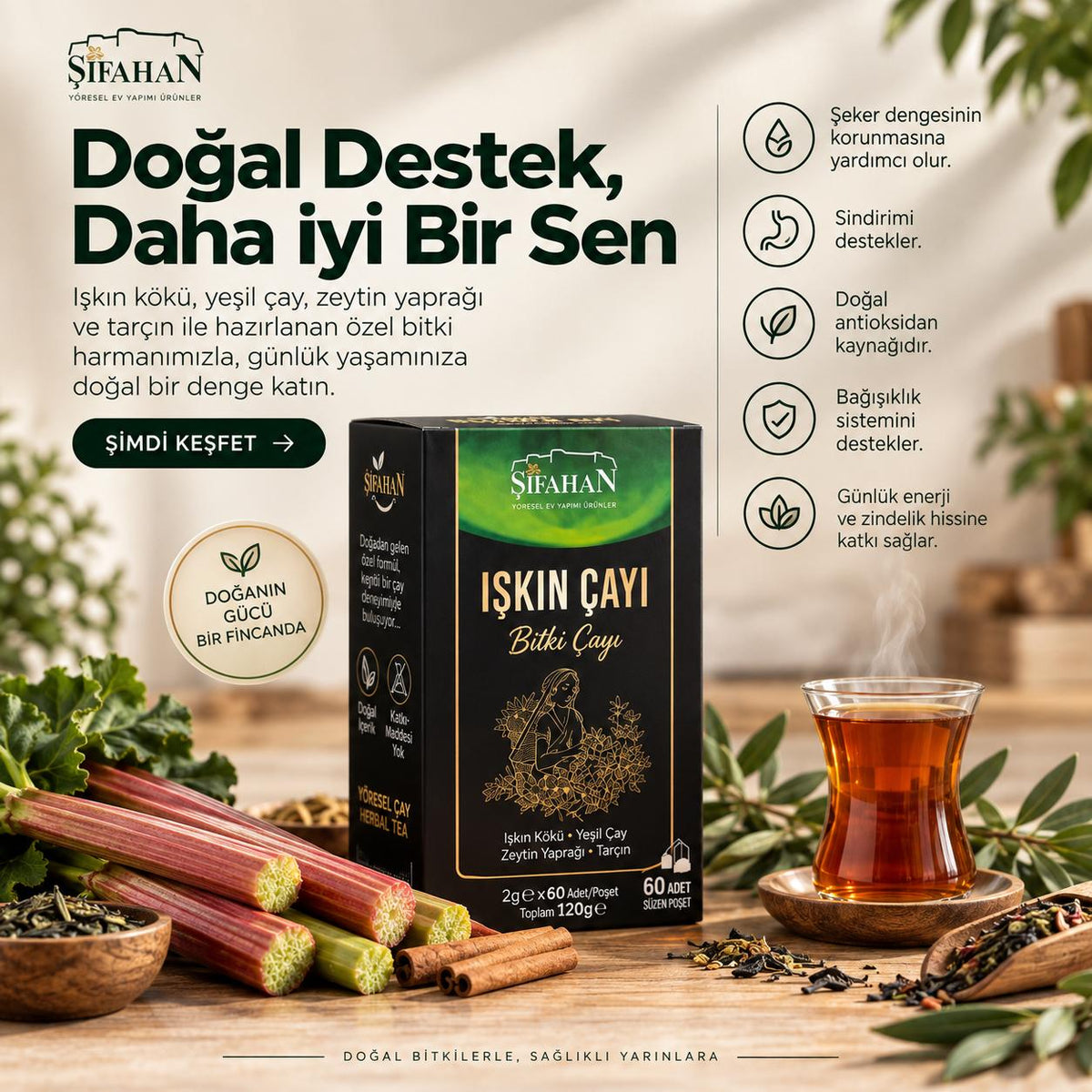 Işkın Çayı 60Poşet