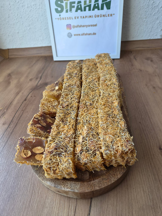 Mega Kadayıf Badem Lokum 500g
