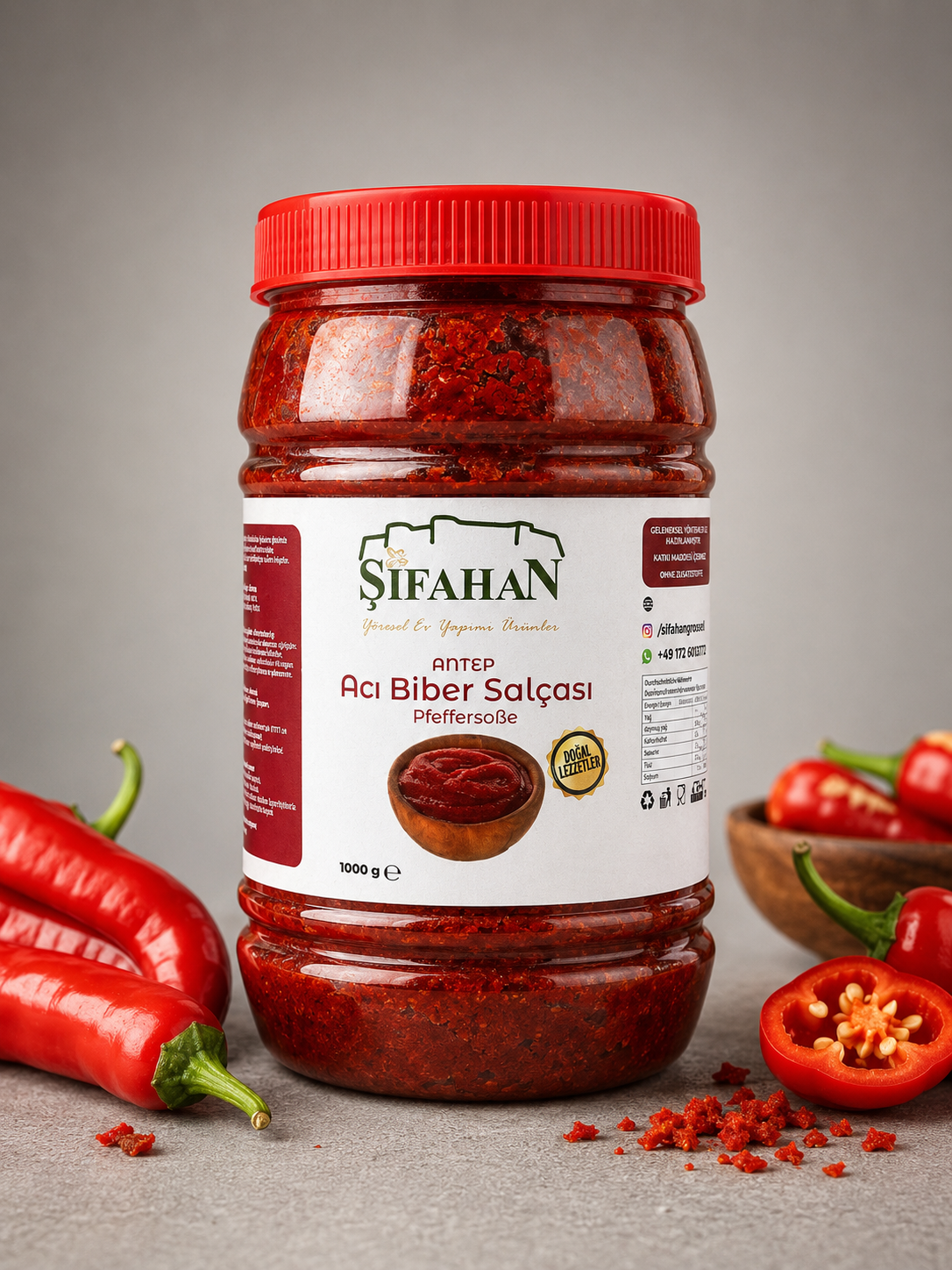 Paprikapaste 1 kg aus Antep
