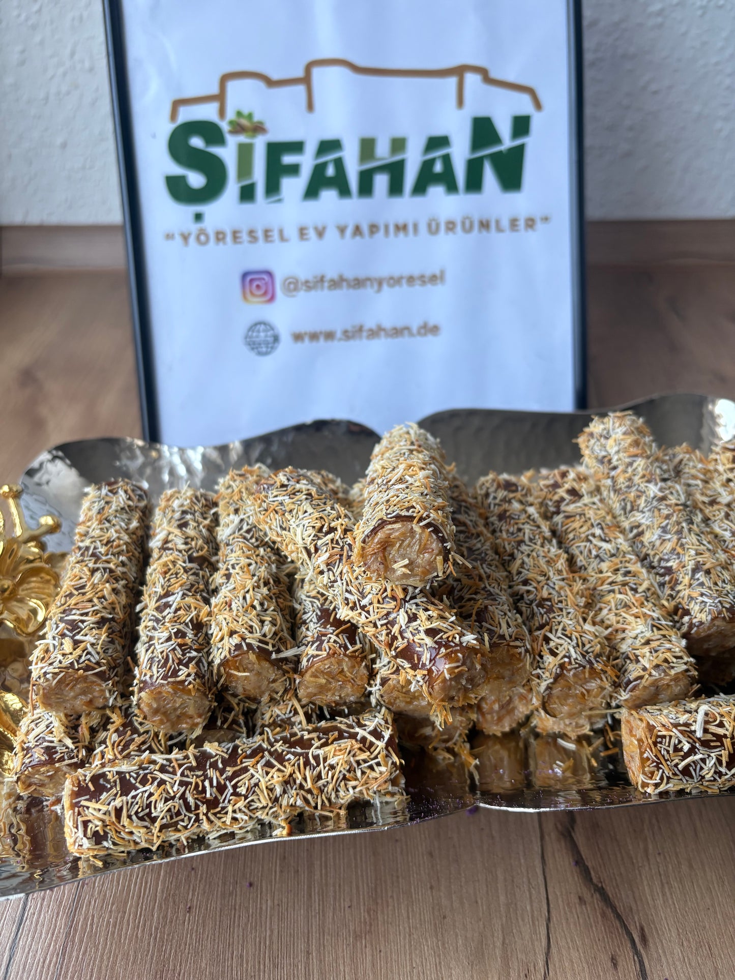 Gümüşhane Kadayıflı Fındıklı Rulo Pestil (500g)